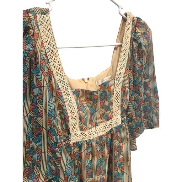 Jovovich Hawk for Target Babydoll Dress Juniors Size 3 Hippie Inspired Dress - Picture 6 of 12